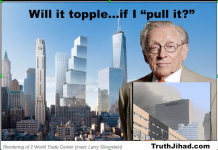 Larry Silverstein is afraid his new WTC Tower is going to fall over