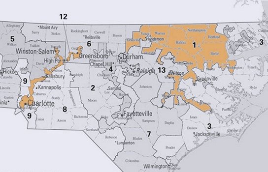 ‘Racial gerrymandering’: Court orders 2 N. Carolina congressional ...