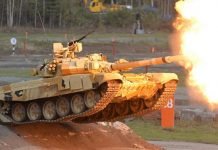 Russian-Made T-90 Tank Goes Through Baptism by Fire in Syria