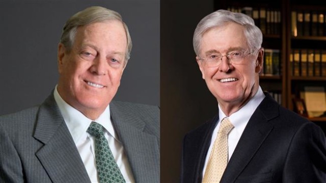 Koch brothers eat crow