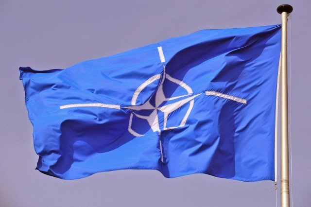 NATO-flag-in-the-wind