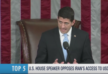 PRESS TV: US House Speaker Paul Ryan opposes Iran’s access to US dollar