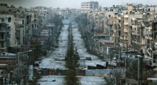 The people of Aleppo cry for it all to end