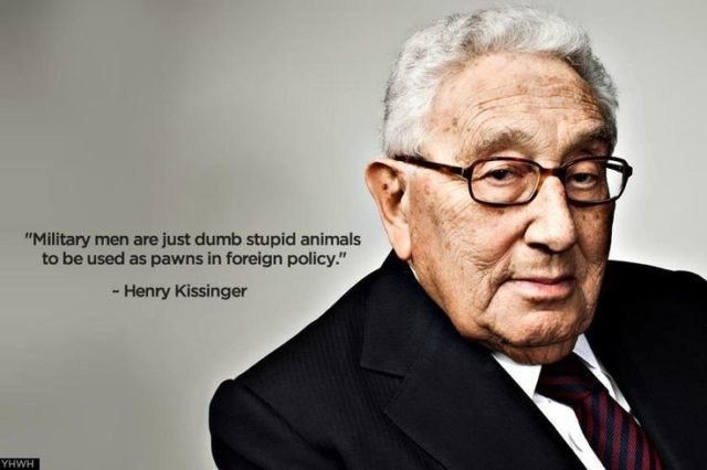 Kissinger has the last word