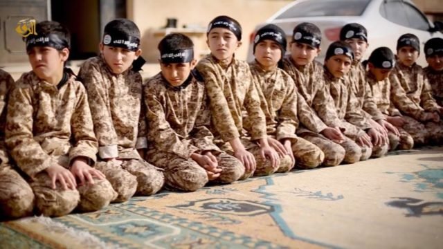 "They train them young, mainly to be future suicide bombers"