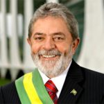 Then Brazilian President Lula da Silva