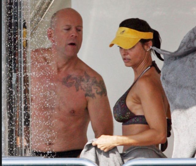 with Bruce Willis