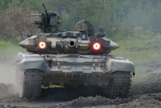 T-90 tanks