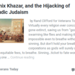 Khazars hijack Judaism