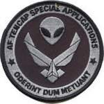 Air Force TENCAP patch alien space