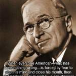 Truman quote fascism