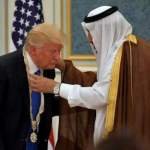 Trump bowing to Saudis
