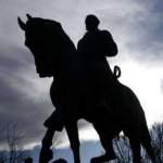 Lee on horse, crop