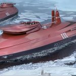 Russia Unveils Futuristic Nuclear-Powered Icebreaker