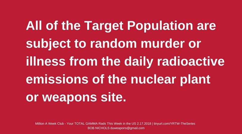 Nukes are great for Random Murder of the Target Population.