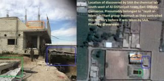 Trump’s jihadi chemical weapons factory captured in Ghouta in living color