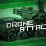 Drone attack