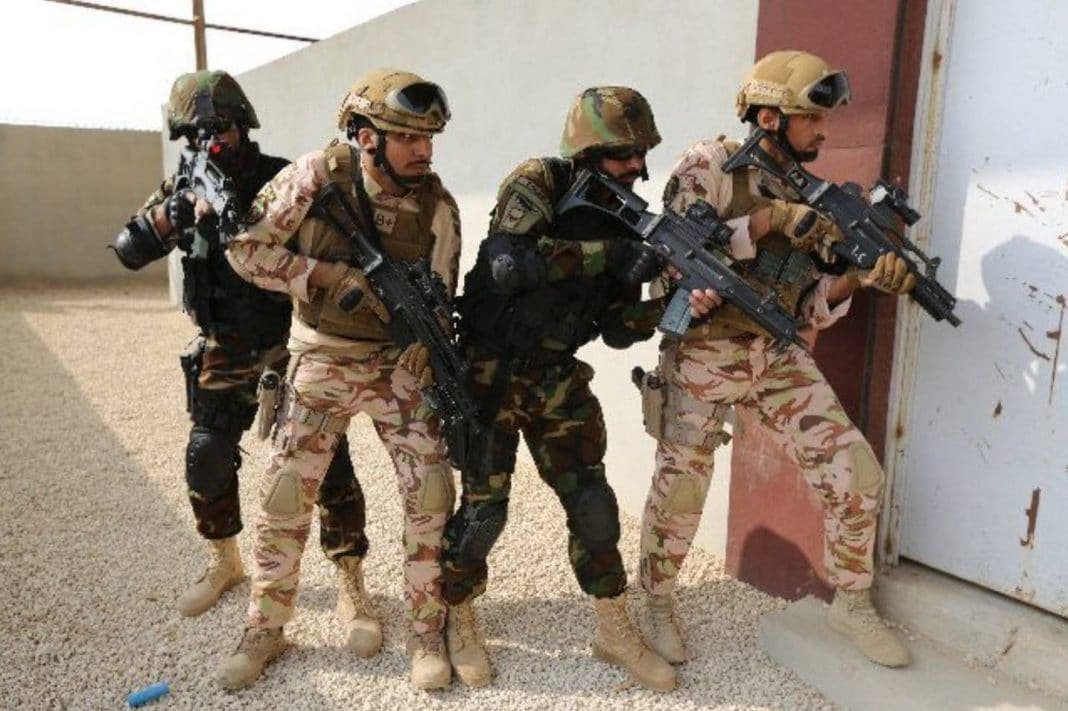 Terrorist activities. Saud Special Forces. Counter arab.