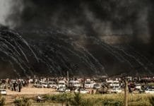 2 killed, 300+ wounded and Israeli drone shot down in latest Gaza clashes (PHOTOS, VIDEOS)