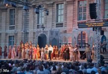 French Chateau is the Venue for Open Air Performance of The Opera, Carmen
