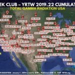 MILLION A WEEK CLUB – YRTW 2019.22 CONTINENT WIDE RADIATION – FIND YOUR CITY OR ONE CLOSE TO YOU