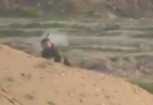 Lebanese Outlet Releases VIDEO of IDF Soldier Getting Hit by Sniper Fire
