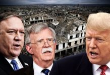 Trump, Pompeo, and Bolton in a Cosmic Battle?