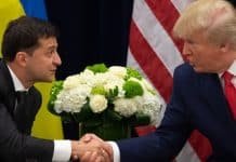 Co-Conspirator Zelensky denies blackmail (proven in transcript), sides with Trump against US government
