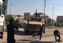 Syrians pelt retreating US Troops with Rocks and Rotten fruit…Not sure what to say