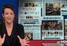 MSNBC: Bribery Charge and the Truth Behind Trump’s Moves (video-excellent)