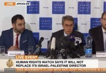 ADL, Israel Declare War on Human Rights Watch, Expel Director