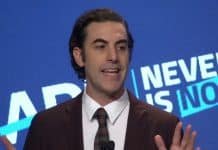 Sacha Baron Cohen uses ADL speech to stick it to Facebucks Zuckstein