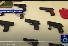 Iran Seizes US Made Weapons Used in Civil Unrest