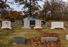 Michigan: Nazi Militia Vandalizes Jewish Cemetery to Celebrate Trump’s Final Campaign Rally