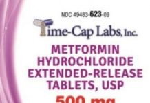 Voluntary Nationwide Recall of Metformin Hydrochloride Extended-Release Tablet