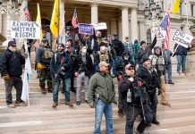 Police Lobby Says Armed Militia Storming Polls and Intimidating Voters is OK…Supported by Police