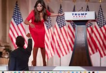 Vanity Fair: Kimberly Guilfoyle Provides the Holiday-Party Freak Show Reminiscent of Hee Haw’s Dancing Pigs