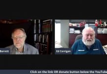 MASK DEBATE! Ed Corrigan Says “Wear It!” Kevin Barrett’s Not Convinced