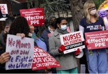 Guardian: ‘Many of us have PTSD as 700 nurses strike over COVID fears