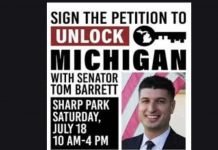 Michigan Asshole Award: Maskless GOP ‘Whitmer Hater’ has COVID, (please resign)