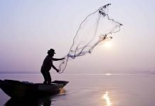 Can you see Christ in his second coming? He has already cast his net