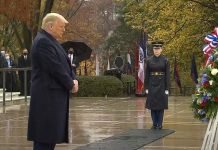 Trump at Arlington, Honoring Proud Losers and Suckers (Totally Fucked Up)