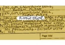 Caught! Trump flew on the Lolita Express on January 5, 1997, during the ‘Pedo-Parade’