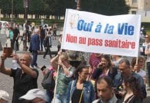 Demonstrations in France to Protest Pass Sanitaire proposed by President Macron