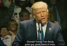 Tom Brady and his ‘not so much’ love of the Orange Asshole