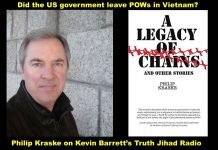 Dissident novelist Philip Kraske on “Legacy of Chains” (on US POWs left behind in Vietnam)