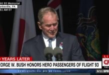 ‘Children of the Same Foul Spirit’ George Bush Compares Trump Backers with 9/11 Attackers