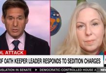 Oath’kreeper’s…’the Ex’ of Tiny One-eyed Trump…leader of a 30,000 member Nazi police gang